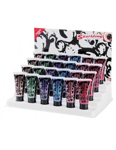 Tube gel paillettes