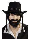 Chapeau rabin avec papillotes