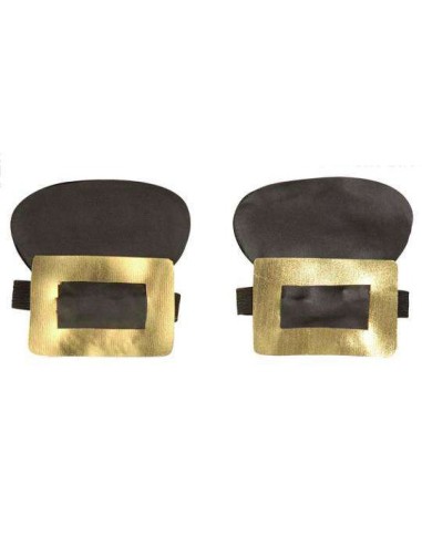 Boucles pour chaussures or