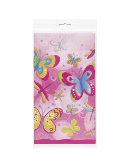 Nappe plastique papillons