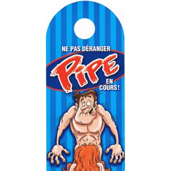 Affiche de porte humoristique