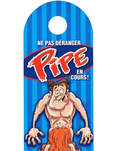 Affiche de porte humoristique