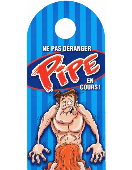 Affiche de porte humoristique