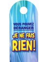 Affiche de porte humoristique