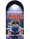 Affiche de porte humoristique