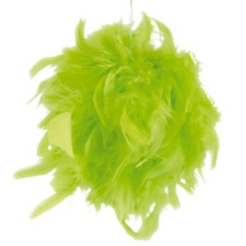 Boule de plume à suspendre
