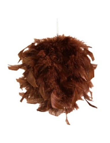 Boule de plume à suspendre