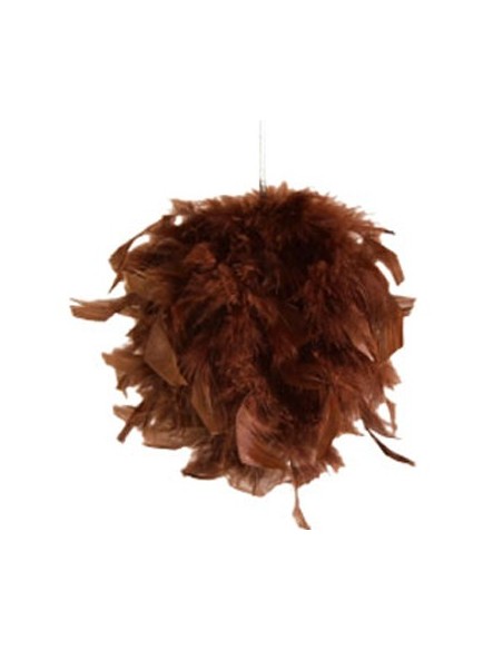 Boule de plume à suspendre
