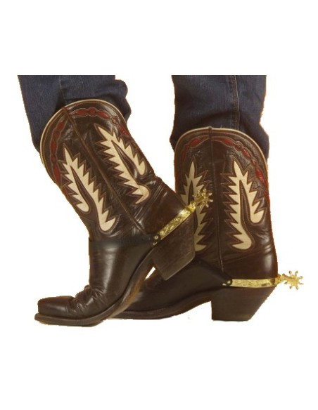Paire d'éperons pour cow-boys