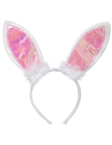 Serre tête oreilles blanches de lapins
