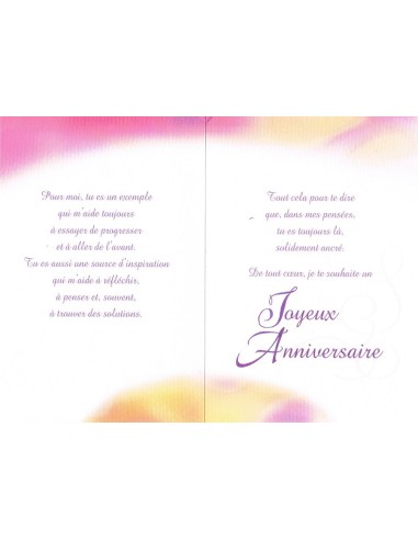 Carte ton anniversaire