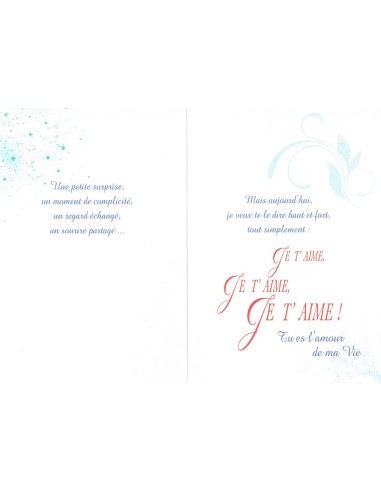Carte il y a plein de façons de dire je t'aime