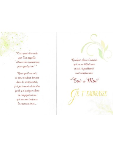 Carte je pense à toi