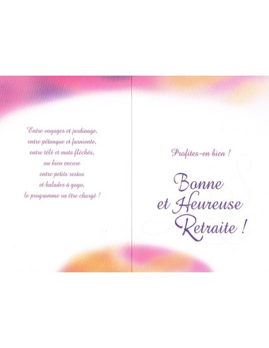 Carte vive la retraite
