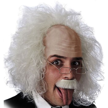 Perruque professeur fou