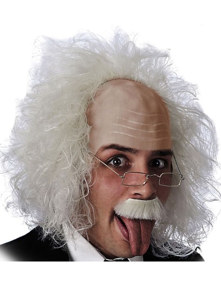 Perruque professeur fou