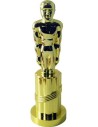 Statuette plastique dorée