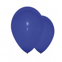 24 ballons bleu marine 25 cm