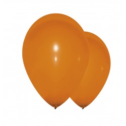 24 ballons orange 28 cm