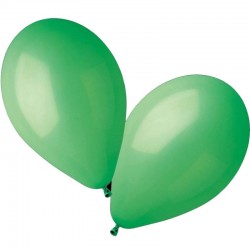 24 ballons vert 28 cm